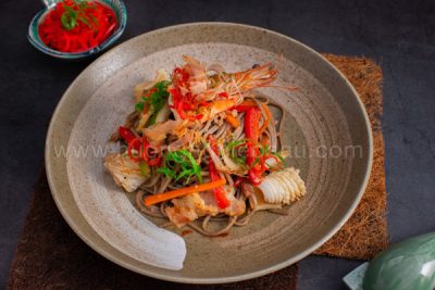 cách làm món mì soba lạnh