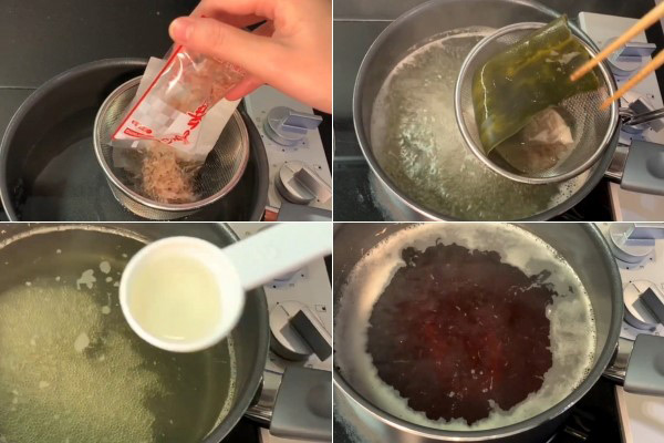 Cách nấu nước mì udon