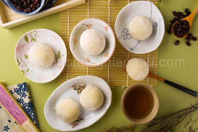 Cách làm bánh mochi nhân đậu đỏ