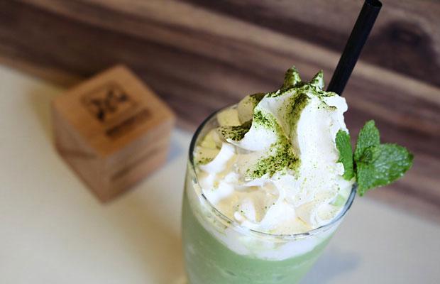 matcha ice blended