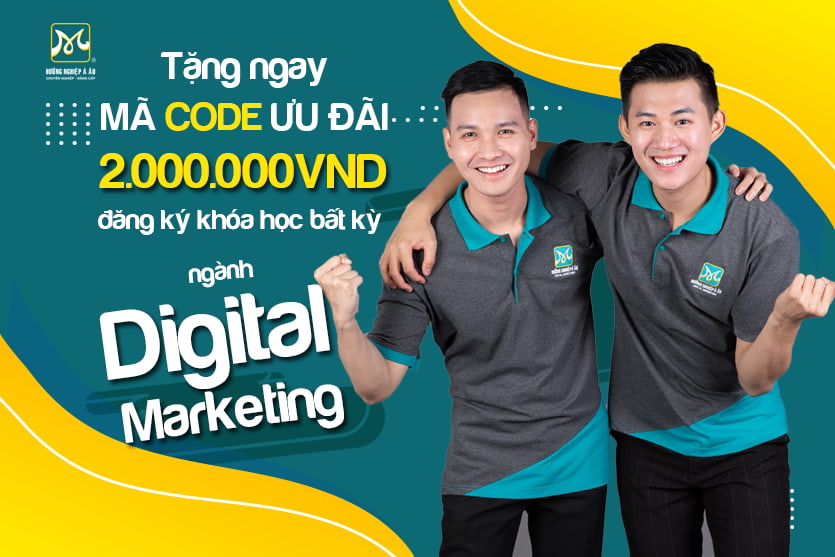 ưu đãi học phí digital marketing