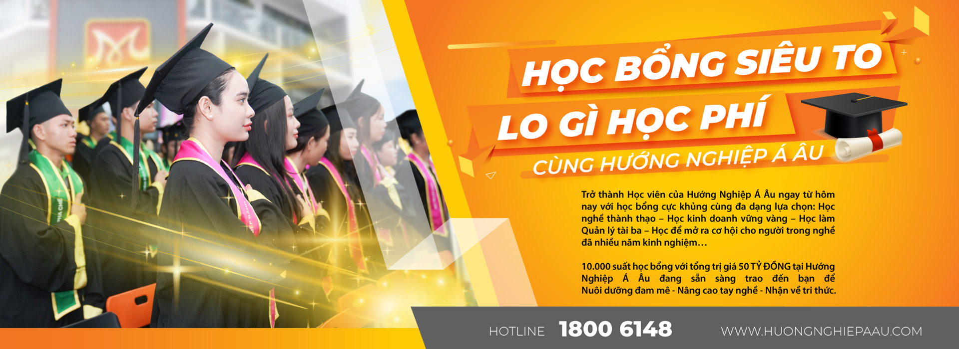 học bổng siêu to lo gì học phí banner pc