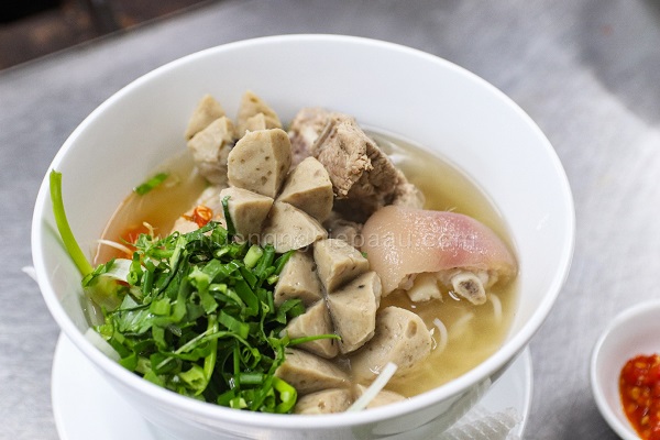 lớp bún bò viên