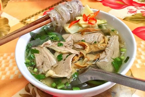 dạy làm bún miến ngan