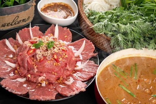 học làm bê nhúng mắm ruốc