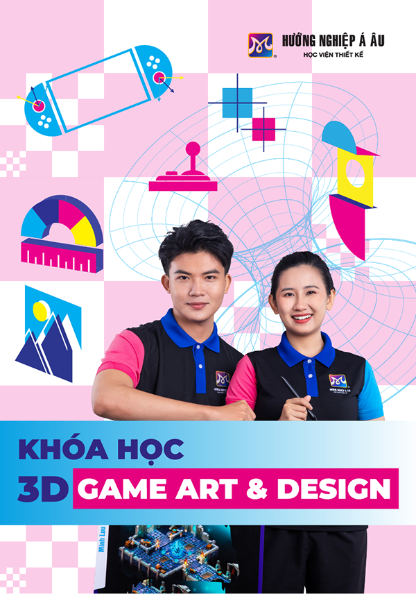 3d game design banner mobile