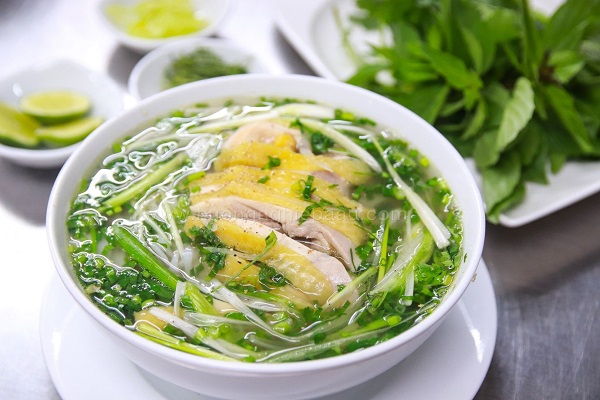 học làm phở gà