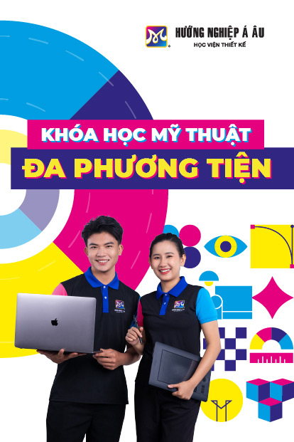 khóa học mỹ thuật đa phương tiện banner mobile